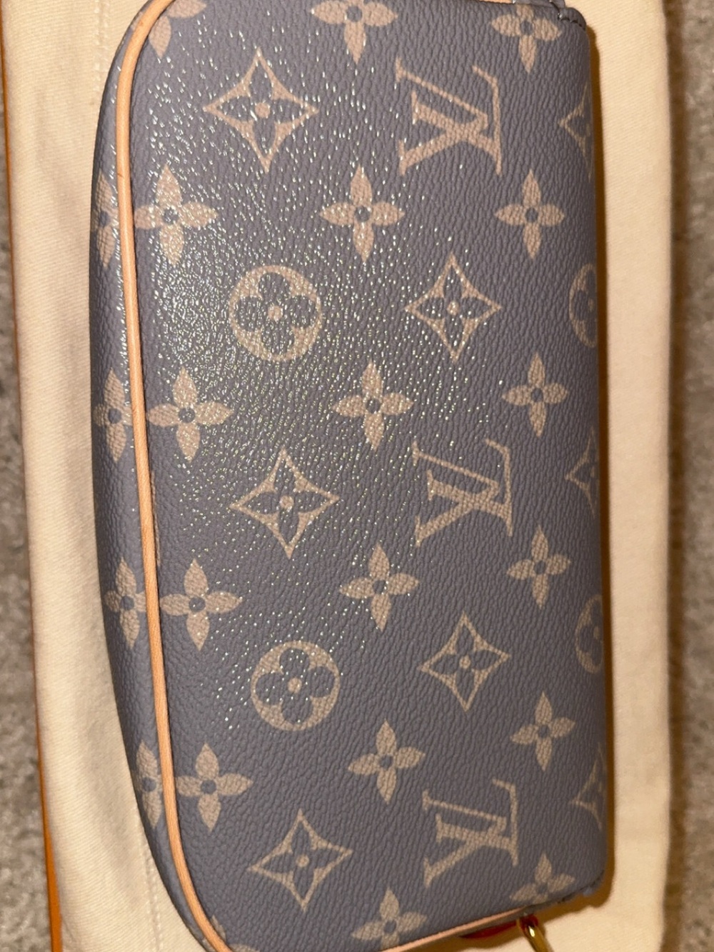 Louis Vuitton Ivy Wallet On Chain Trianon Gray M12778 - Picture 11 of 16